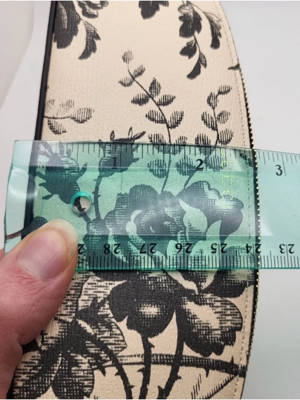 New Gucci Demetra Herbarium Print Pencil Pouch Case